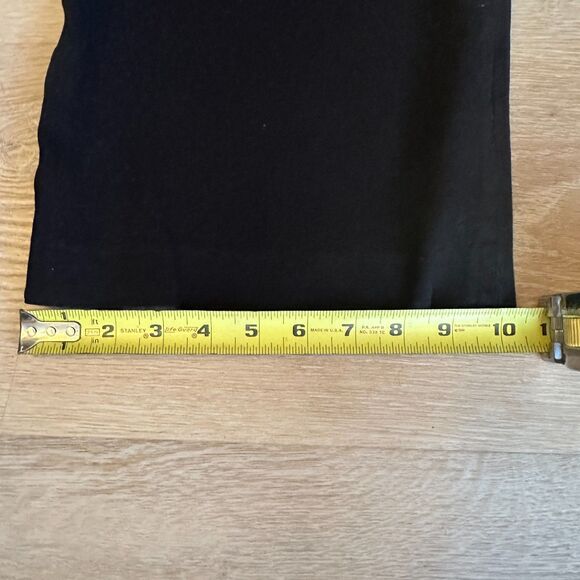 Spanx Black Wide Leg Capri Pant High Waist Pull On - Picture 12 of 14